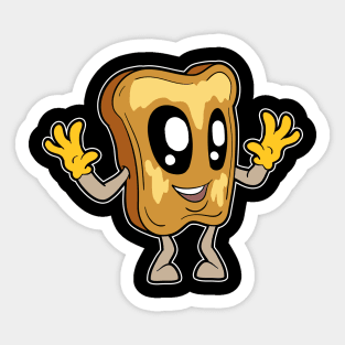 Kawaii Toast Sticker